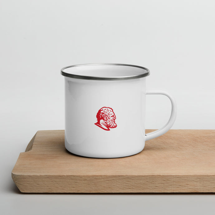 Boxer at Rest Enamel Mug